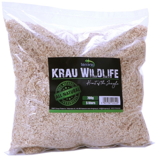 Terrario Krau Wildlife Włókno Drewniane z Topoli 5L / 700g
