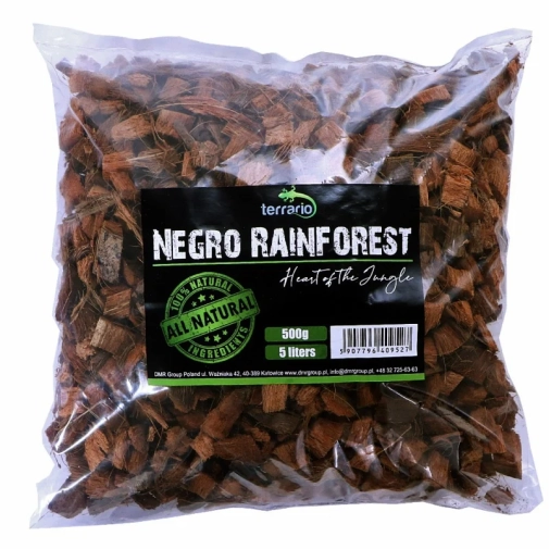 Terrario Negro Rainforest Zrębki Kokosa Medium 5L / 500g