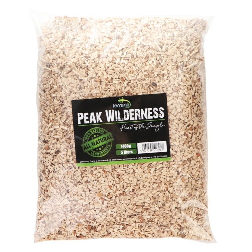 Terrario Peak Wilderness Zrębki Bukowe Drobne 5L / 1,5kg
