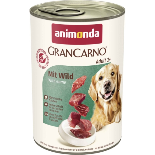 Animonda Gran Carno Dziczyzna 400g