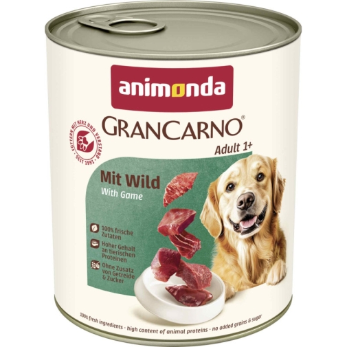 Animonda Gran Carno Dziczyzna 800g