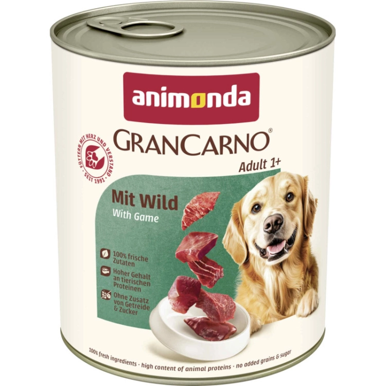 Animonda Gran Carno Dziczyzna 800g