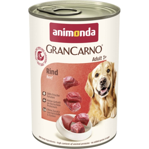 Karma Dla Psa Animonda Gran Carno Wołowina 400g