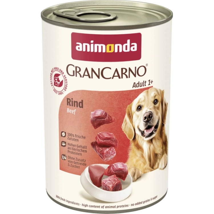 Karma Dla Psa Animonda Gran Carno Wołowina 400g