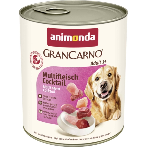 Karma Dla Psa Animonda Gran Carno Koktail Mięsny 800g
