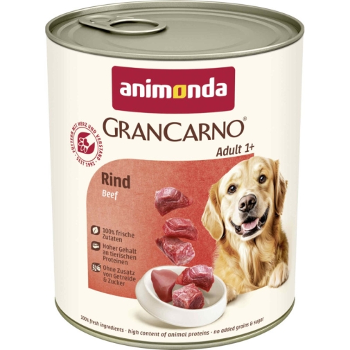 Karma Dla Psa Animonda Gran Carno Wołowina 800g