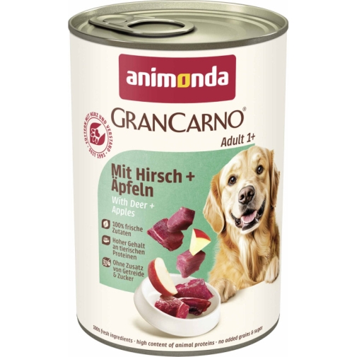 Animonda Grancarno Jeleń Z Jabłkiem 400g