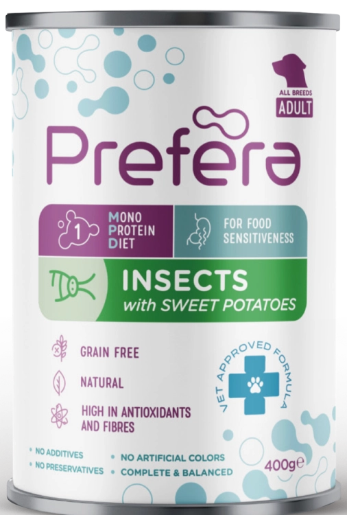 Prefera Monoprotein Insekty z Batatem 400g