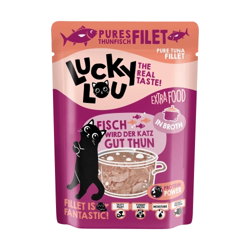 Lucky Lou Extrafood Tuńczyk w Bulionie saszetka 70g
