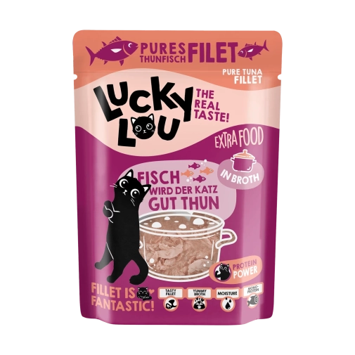 Lucky Lou Extrafood Tuńczyk w Bulionie saszetka 70g