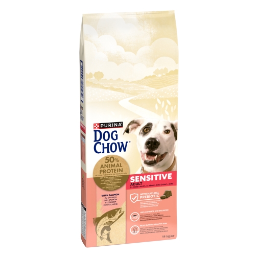 Purina Dog Chow Sensitive Łosoś 14kg
