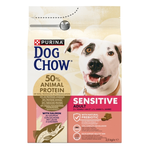Purina Dog Chow Sensitive Łosoś 2,5kg