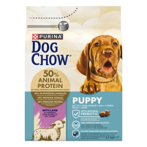 Purina Dog Chow Puppy Jagnięcina 2,5kg