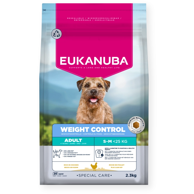 Eukanuba Special Care Weight Control S/M 2,3kg
