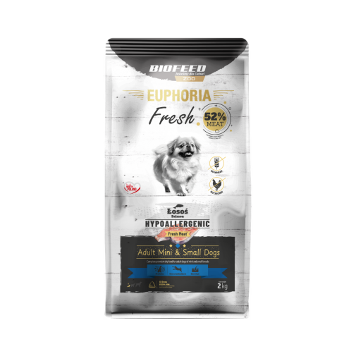 Euphoria Fresh Hypoallergenic Adult XS / S Łosoś 2kg