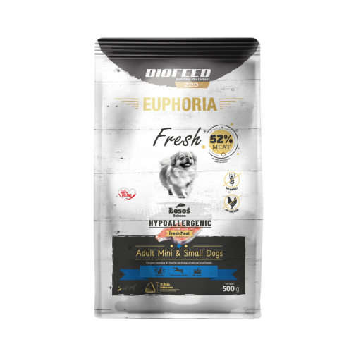 Euphoria Fresh Hypoallergenic Adult XS / S Łosoś 500g