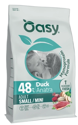 Oasy Monoprotein Small&Mini Kaczka 2kg