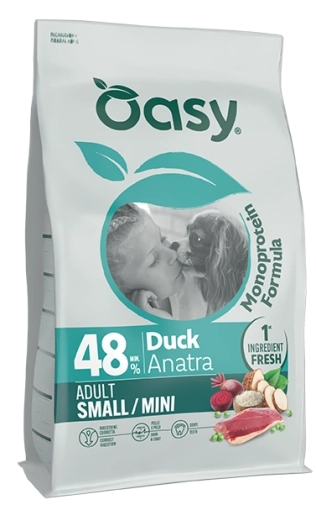 Oasy Monoprotein Small&Mini Kaczka 2kg