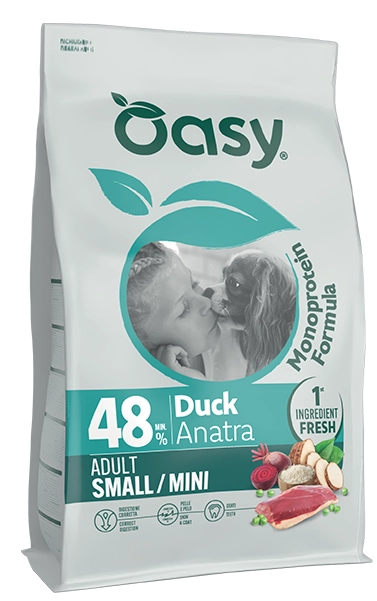 Oasy Monoprotein Small&Mini Kaczka 2kg