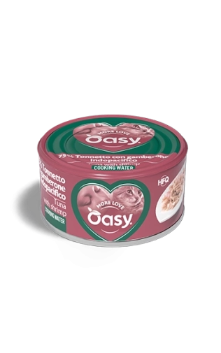 Oasy More Love Tuńczyk&amp;Krewetki Puszka 70g Dla Kota