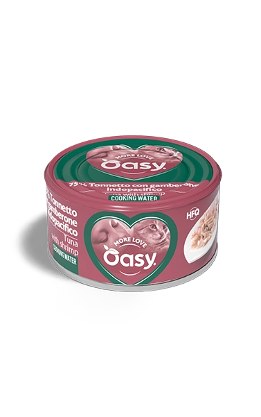 Oasy More Love Tuńczyk&amp;Krewetki Puszka 70g Dla Kota