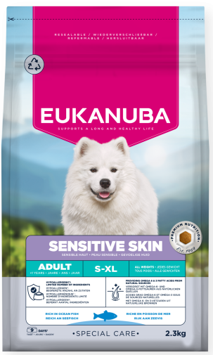 Eukanuba Special Care Sensitive Skin 2,3kg