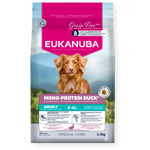 Eukanuba Daily Care Monoprotein Kaczka 2,3kg