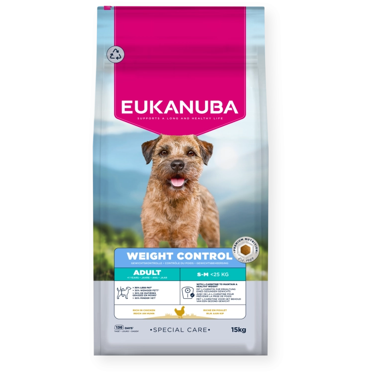 Eukanuba Special Care Weight Control Small Medium 15kg