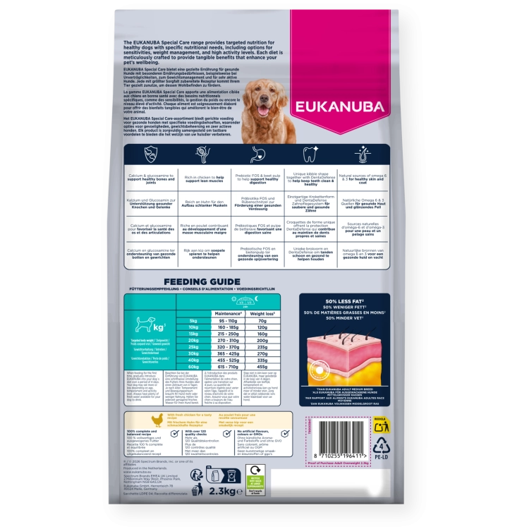 Eukanuba Special Care Overweight 2,3kg