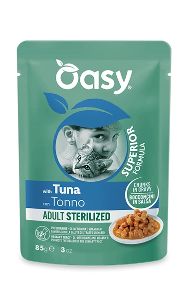Oasy Superior Sterilised Tuńczyk saszetka 85g