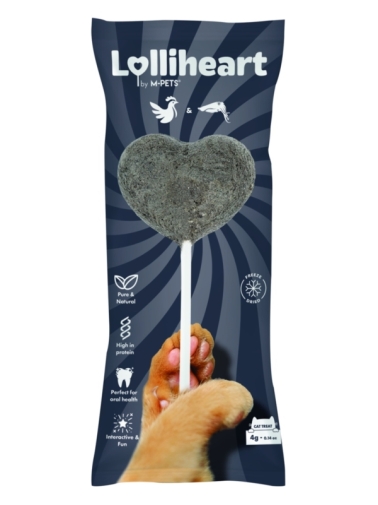 M-Pets LOLLIHEART Przysmak Dla Kota Kurczak & Mątwa 4g