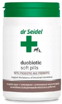 Dr. Seidel Duobiotic Soft Pills 225g Prebiotyki & Probiotyki d/Psa i Kota
