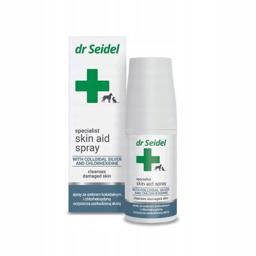 Dr. Seidel Spray Ze Srebrem Koloidalnym i z Chlorheksydyną Na Ranę 50ml