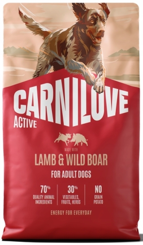 Carnilove Active Jagnięcina z Dziczyzną 4kg