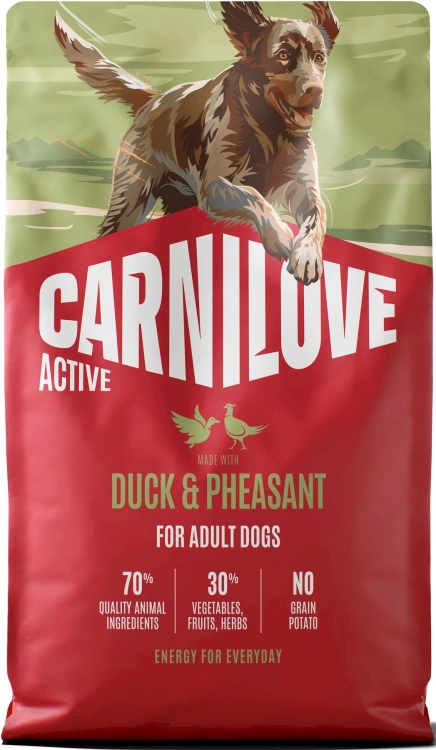 Carnilove Active Kaczka z Bażantem 4kg