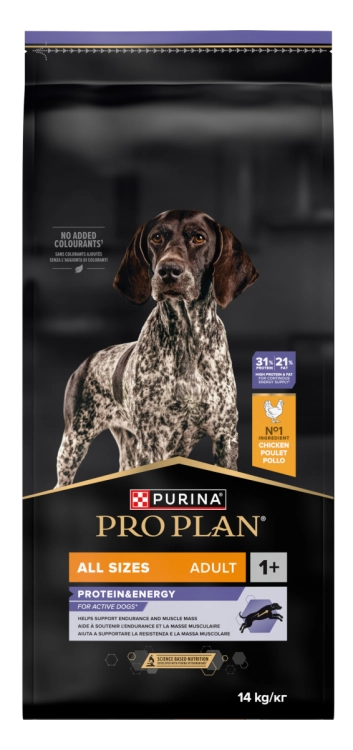 Pro Plan Protein&Energy All Size Adult 14kg