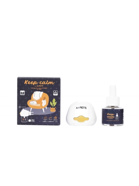 M-Pets KEEP CALM Dyfuzor z Feromonami dla Kotów 48ml/65m2