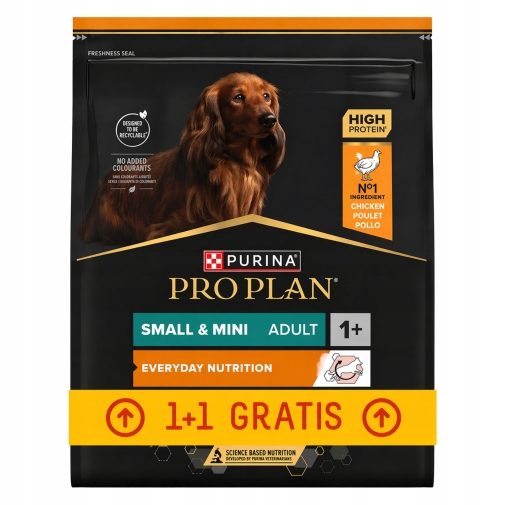 Pro Plan Small&Mini Adult Kurczak PROMO 700g+700g Gratis