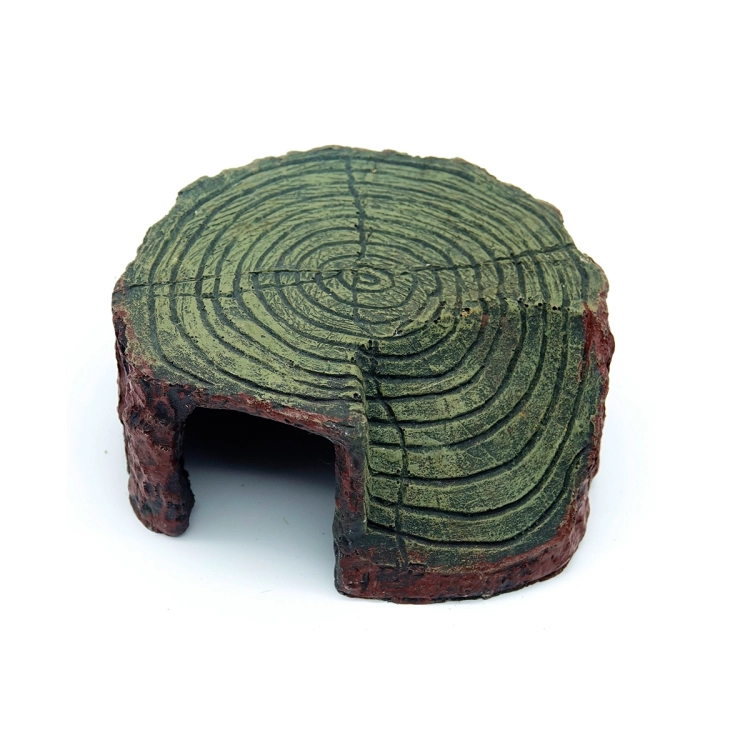 Reptile Nova Dekoracja Do Terrarium Kryjówka Pień 13x12x6cm