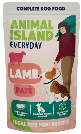 Animal Island Everyday Dla Psa Pasztet z Jagnięciną saszetka 150g