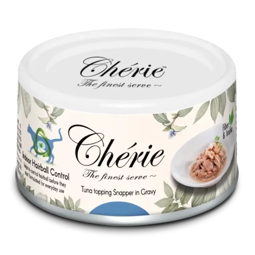 Cherie Hairball Controll Tuńczyk z Okoniem puszka 80g