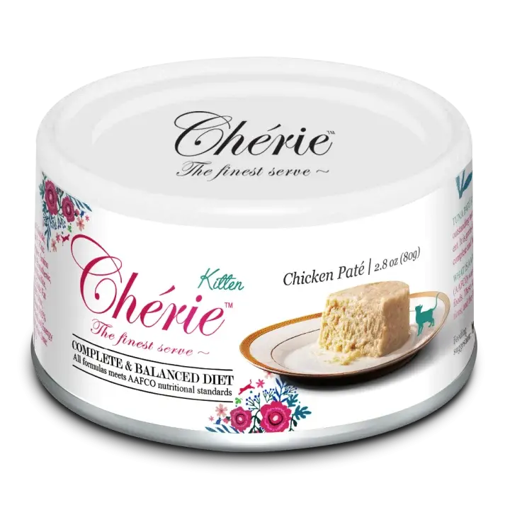 Cherie Kitten Mus z Kurczaka puszka 80g