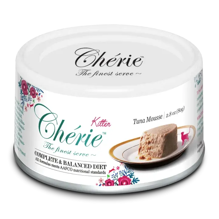 Cherie Kitten Mus z Tuńczyka puszka 80g