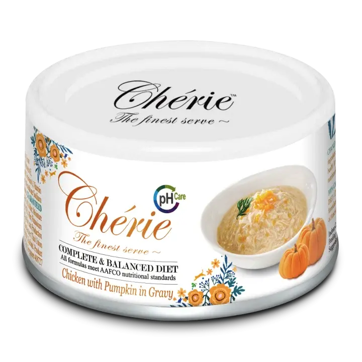 Cherie PH Care Kurczak z Dynią na Parze puszka 80g