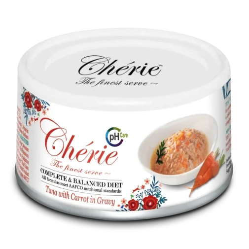 Cherie PH Care Tuńczyk z Marchewką na Parze puszka 80g