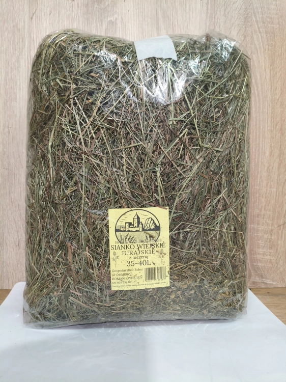 Siano Łąkowe  Ziołowe XL 40l z lucerną