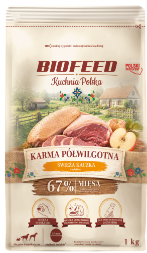 Kuchnia Polska Półwilgotna Adult Kaczka 1kg