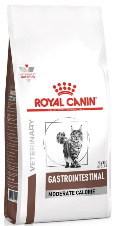 Royal Canin Gastrointestinal Moderate Calorie 2kg – sucha karma weterynaryjna dla kota