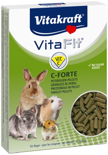 Vitakraft Vita Fit C-Forte 100g – pelety z pietruszki i witaminą C dla gryzoni