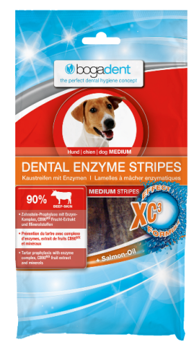 Bogadent Dental Enzyme Stripes Medium 100g